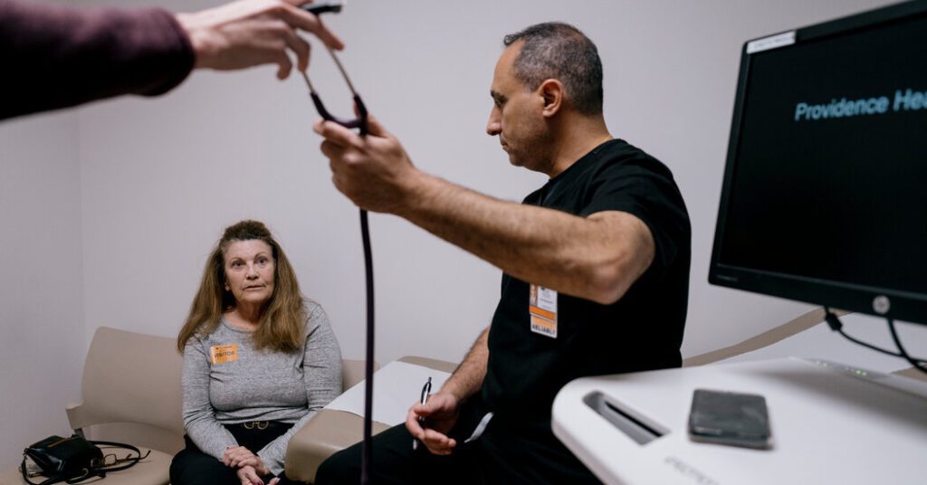 The doctor's house in la burned. now he deals with