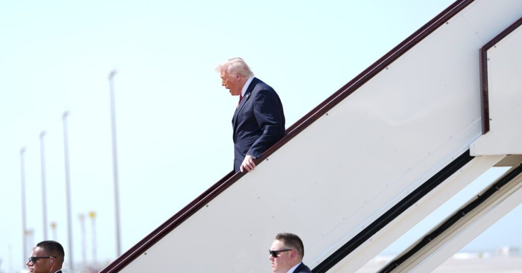 Trump arrives in Qatar after meeting Syrian President: Live Update Trump arrives in qatar after meeting syrian president: live update