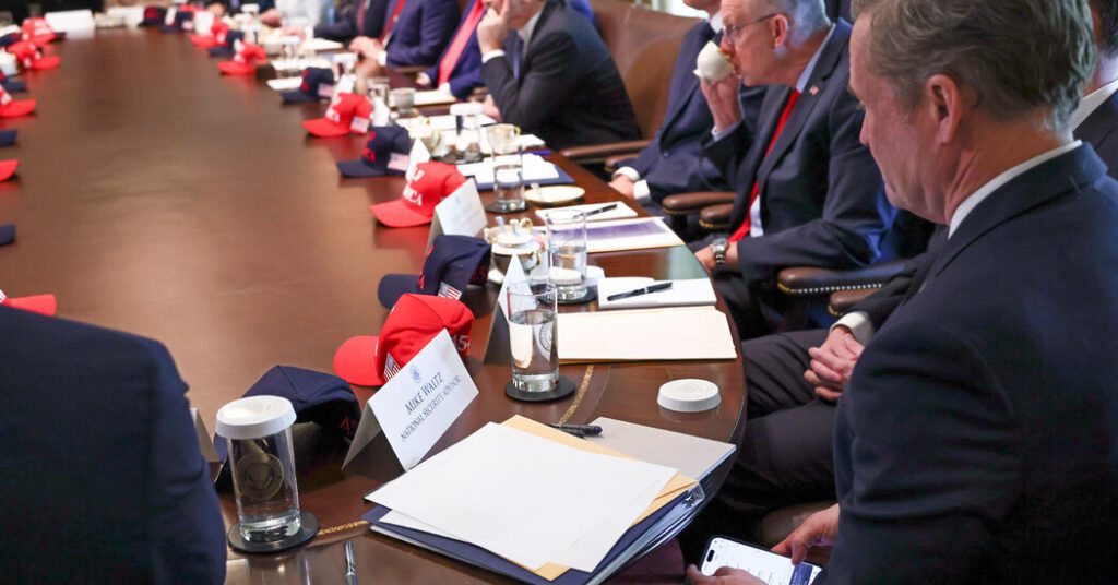 Waltz's use of messaging platforms raises new security questions Waltz's use of messaging platforms raises new security questions