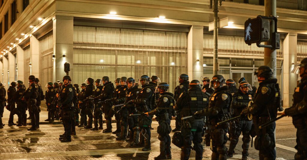 Live update: as the marines prepare to deploy to la,