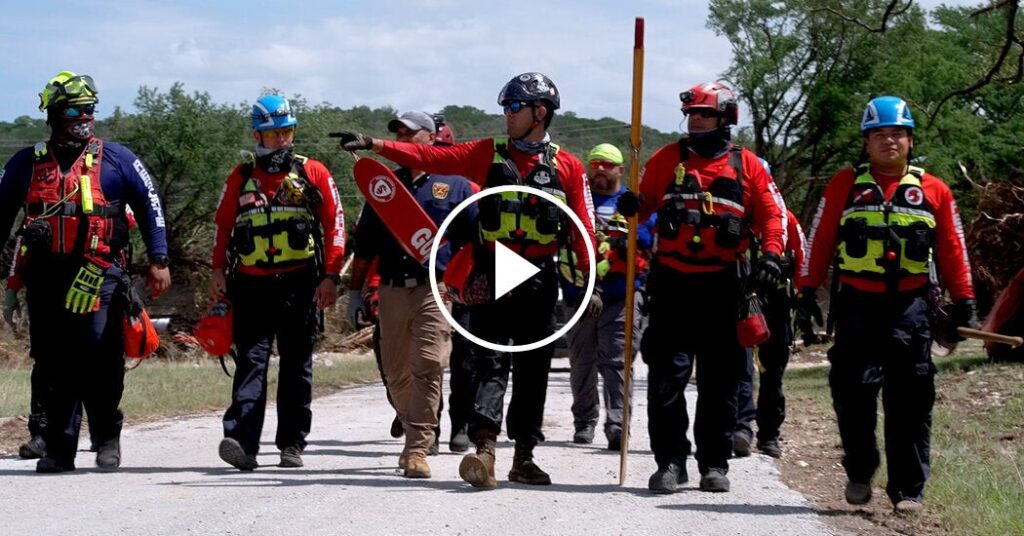 Mexican firefighters join search for the missing missing in texas