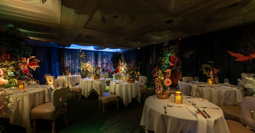 Big names in fine dining now host rock stars