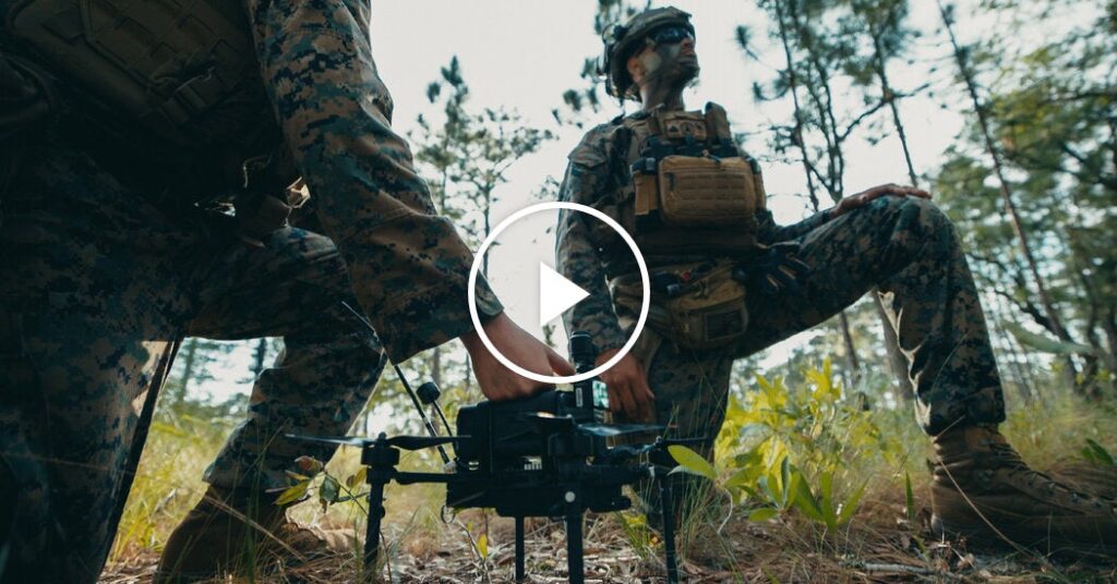 US Marines take crash course in drone warfare